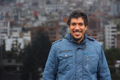 Luis Alfredo Briceño, research assistant, Ecuador